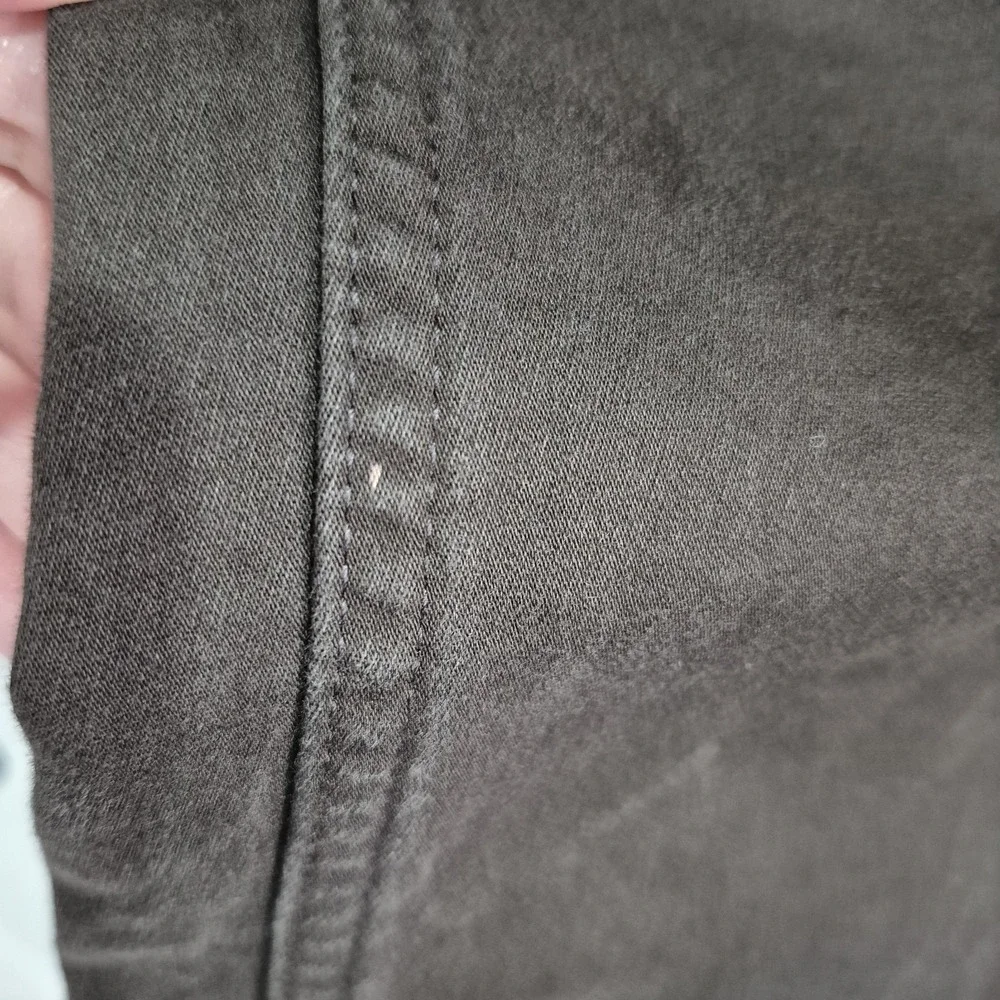Banana Republic Traveler Pants Mens 35x34 Brown Slim Fit Stretch *Flaws